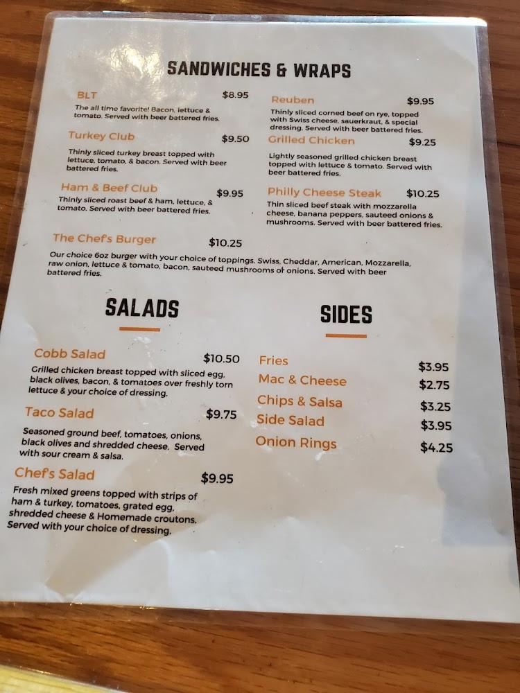 The Spot Bar & Grill Menu image 3